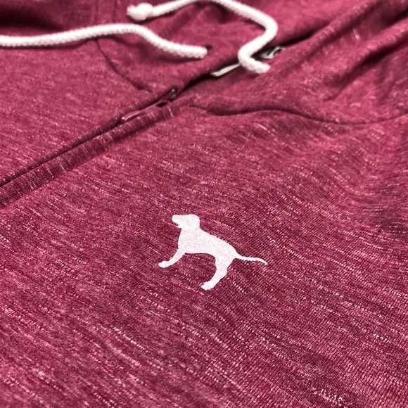 NWOT Victoria’s Secret Dark Pink Hoodie Sz Sm - Picture 6 of 7